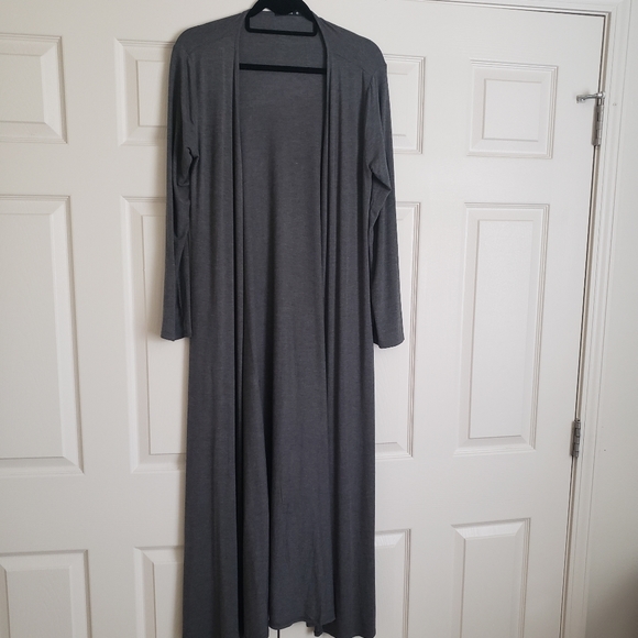 Gray Duster Cardigan - Picture 1 of 1